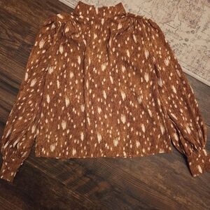 Express Patterned Women's Top